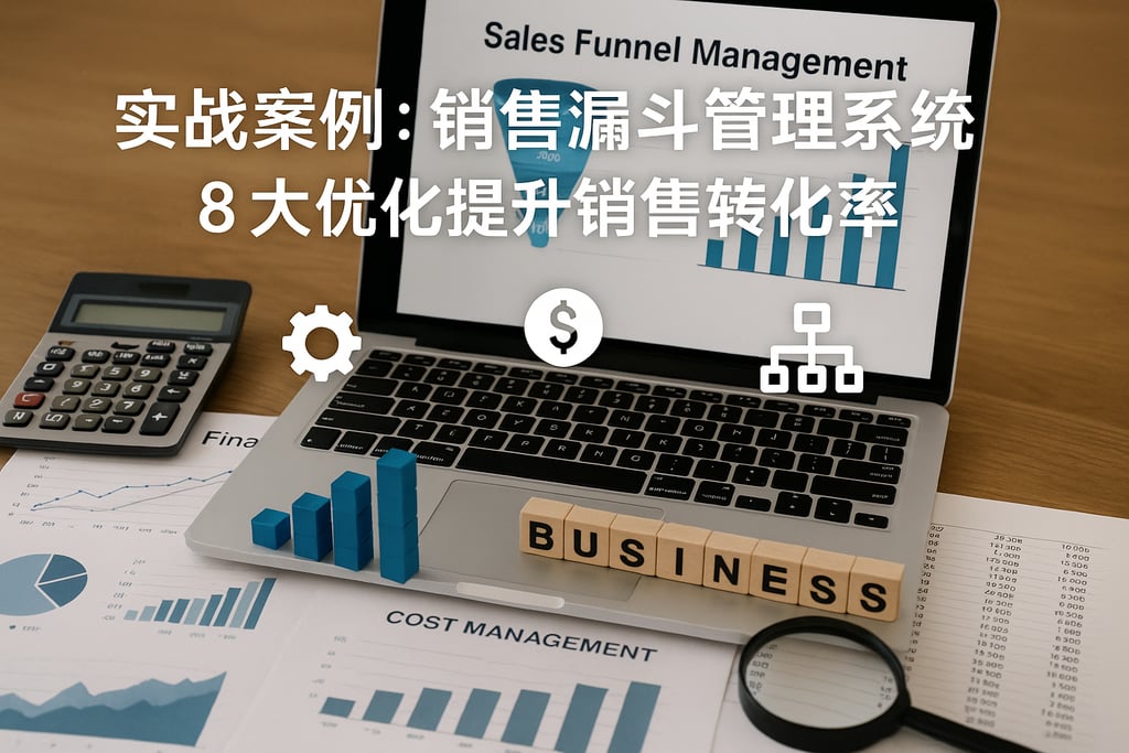 实战案例：销售销售漏斗管理系统 8 大优化提升销售转化率